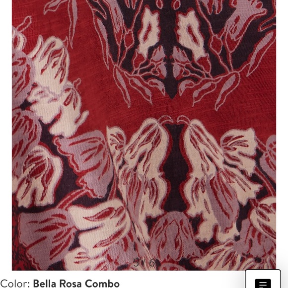 Free People Luly Print Knit Top. PRICE DROP - Picture 5 of 6